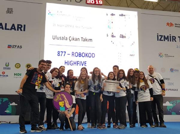 First Lego Leaque Takımımız RoboKod HighFive Türkiye Finallerinde!